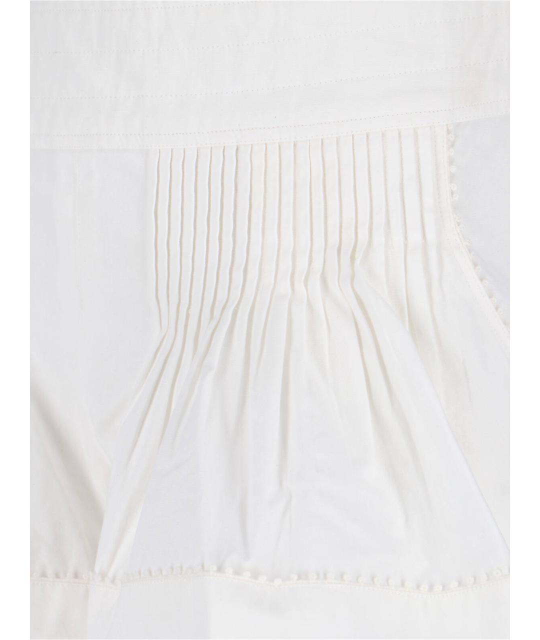 ISABEL MARANT Белые хлопковые шорты, фото 5