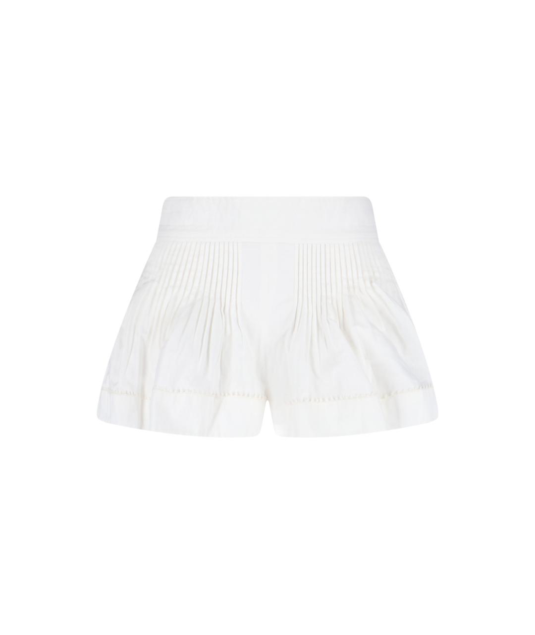 ISABEL MARANT Белые хлопковые шорты, фото 1