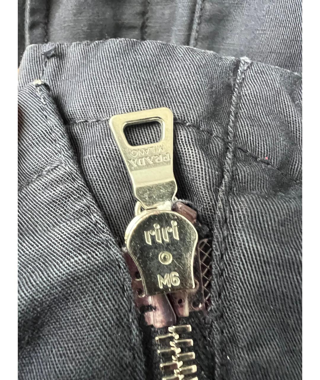 PRADA Темно-синяя парка, фото 3