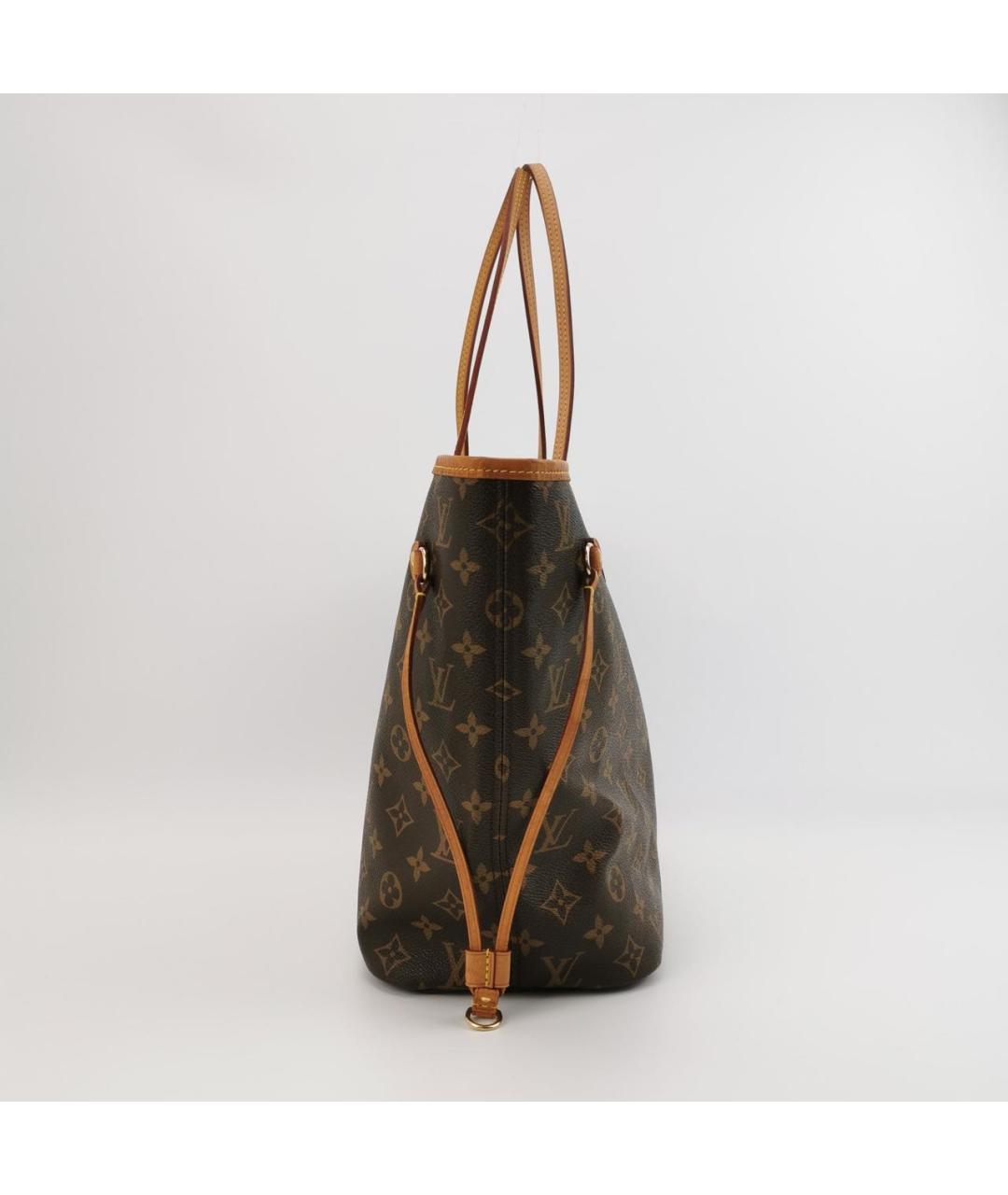 LOUIS VUITTON Коричневая сумка с короткими ручками, фото 3