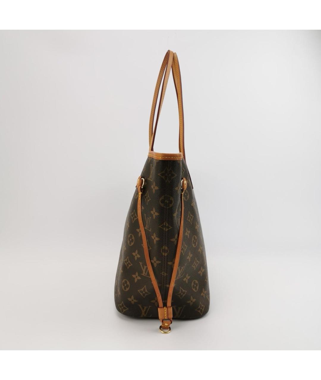 LOUIS VUITTON Коричневая сумка с короткими ручками, фото 2