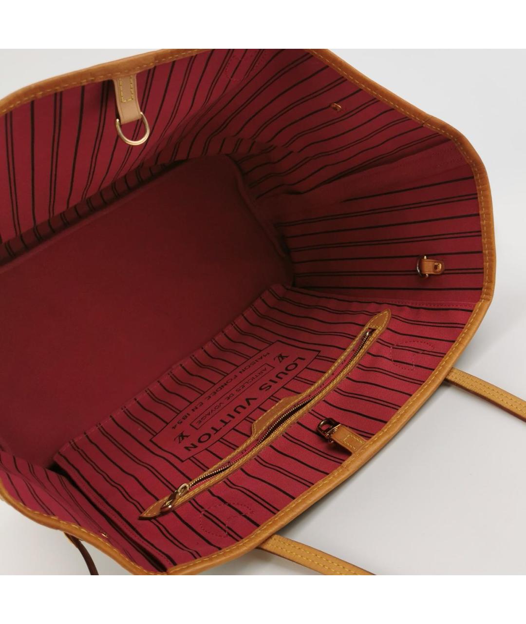 LOUIS VUITTON Коричневая сумка с короткими ручками, фото 6