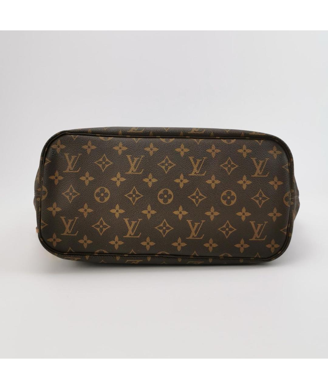 LOUIS VUITTON Коричневая сумка с короткими ручками, фото 5