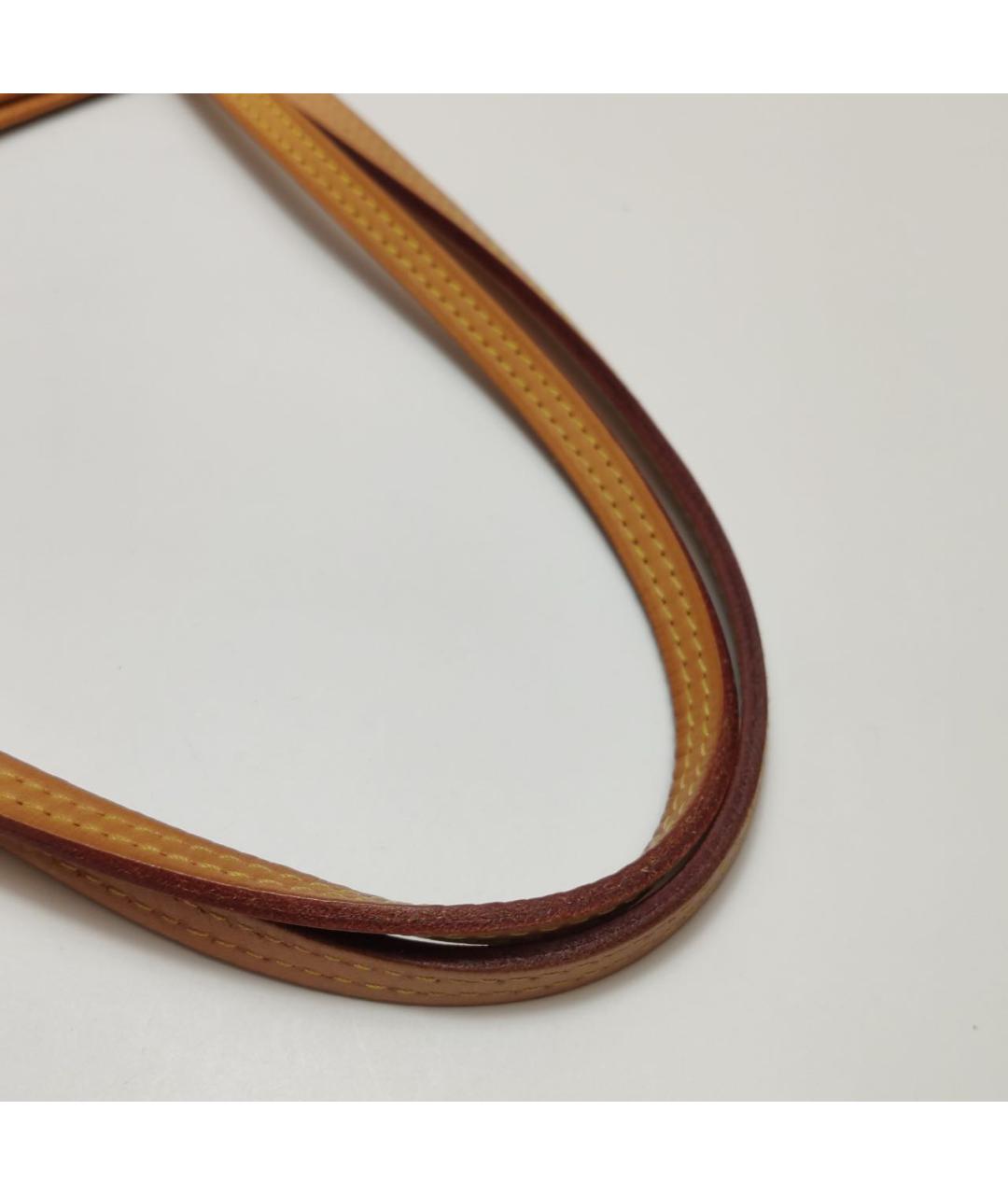 LOUIS VUITTON Коричневая сумка с короткими ручками, фото 8