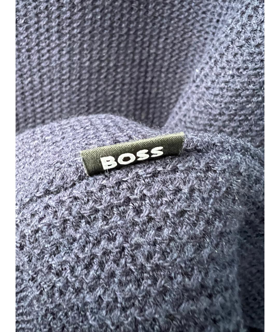 HUGO BOSS Темно-синий джемпер / свитер, фото 2