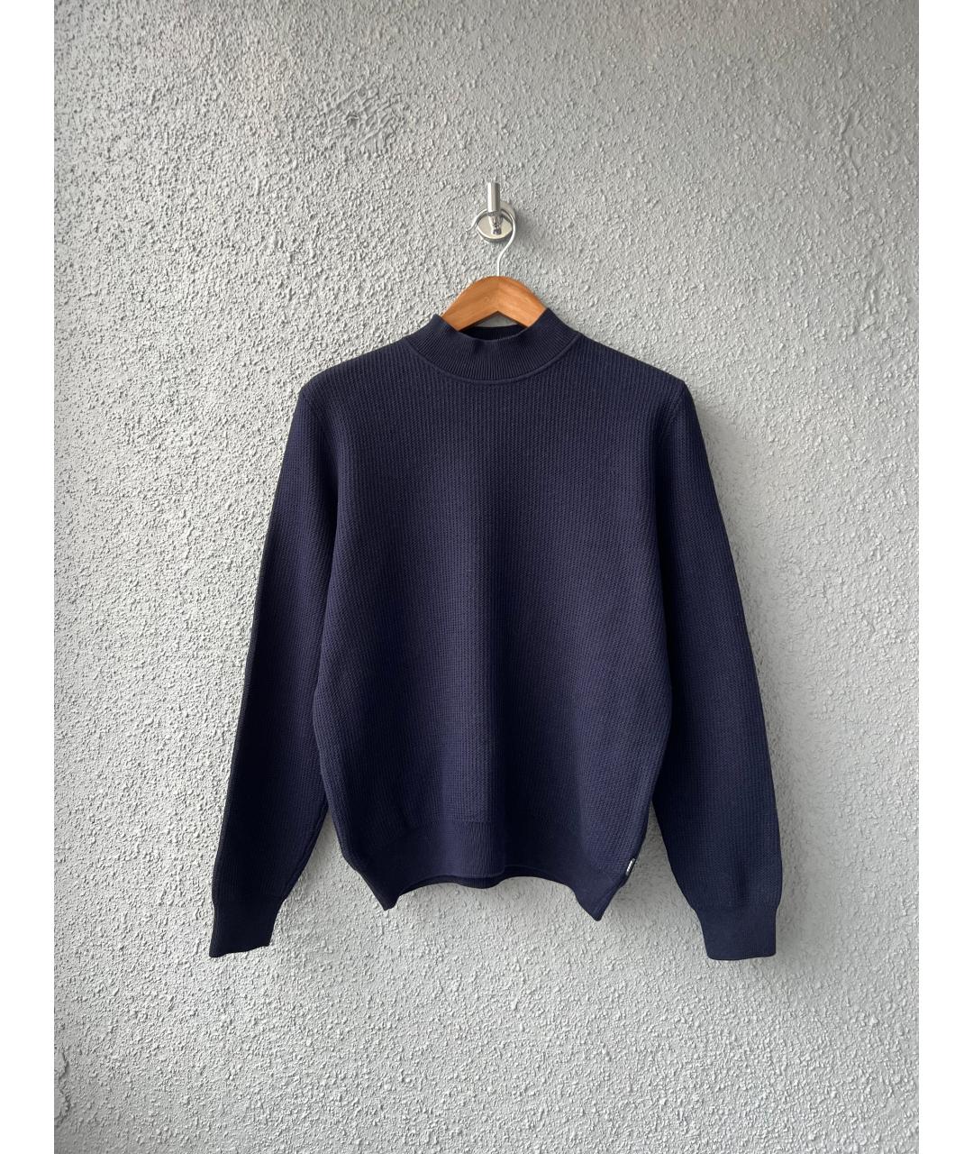 HUGO BOSS Темно-синий джемпер / свитер, фото 5