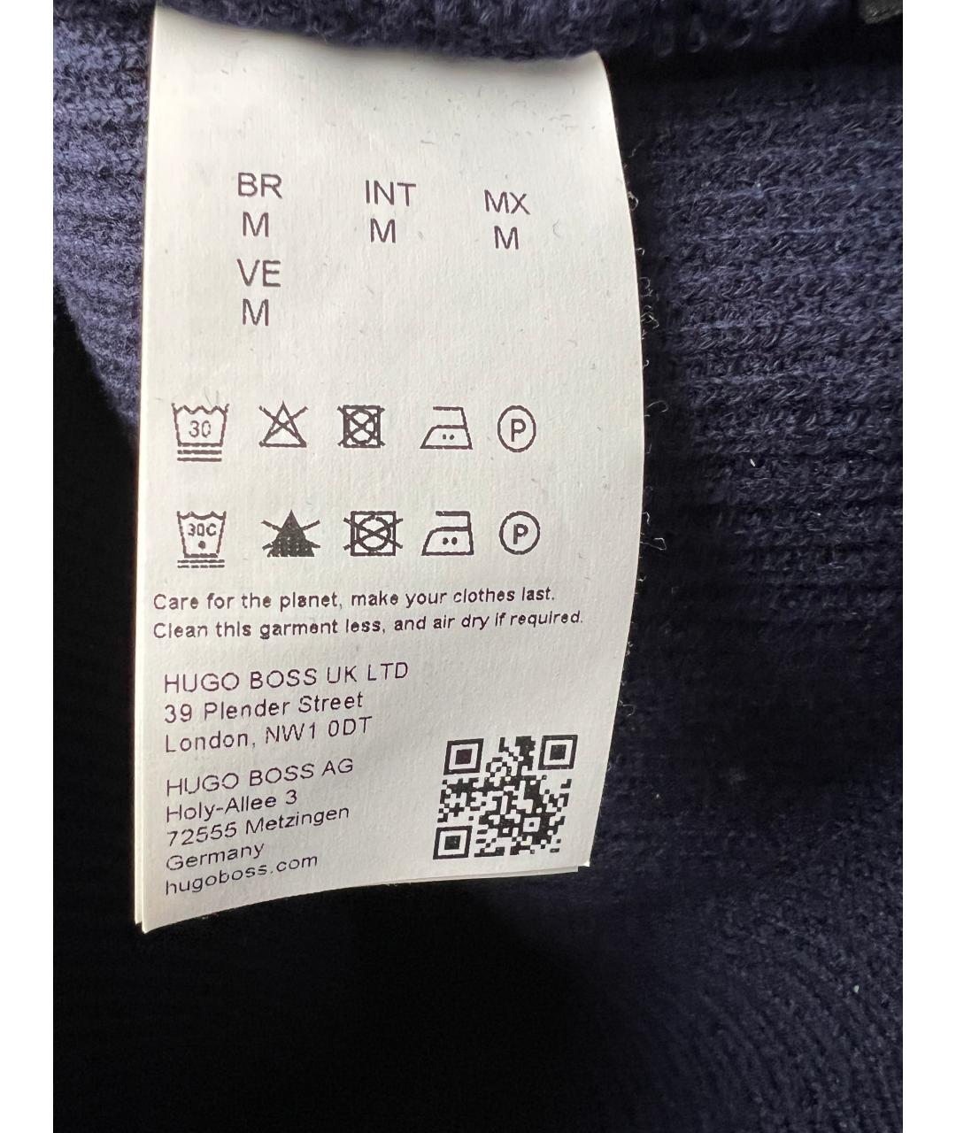 HUGO BOSS Темно-синий джемпер / свитер, фото 4