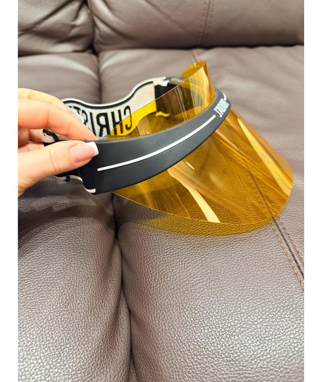 CHRISTIAN DIOR Желтая кепка, фото 3