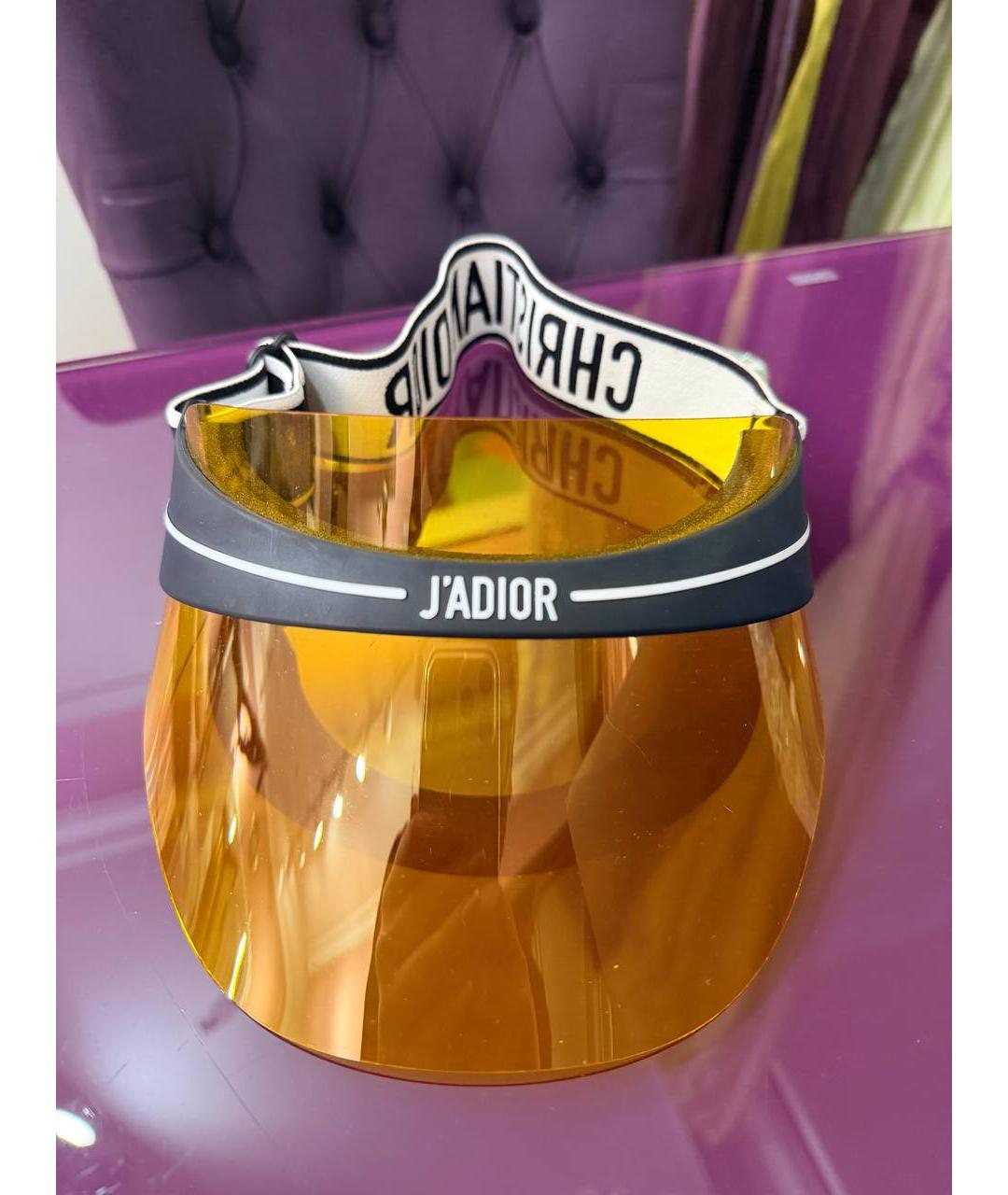 CHRISTIAN DIOR Желтая кепка, фото 6