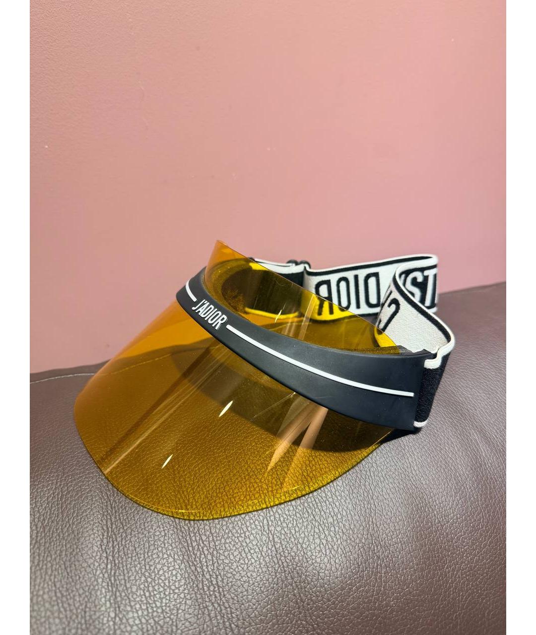 CHRISTIAN DIOR Желтая кепка, фото 2