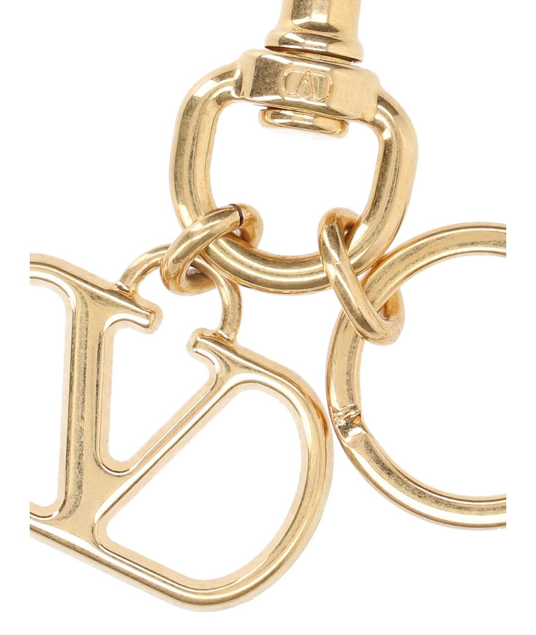 VALENTINO Золотой брелок, фото 3