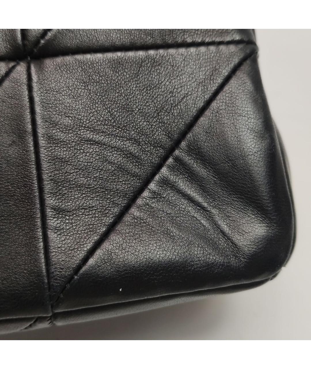 SAINT LAURENT Черная кожаная сумка через плечо, фото 7