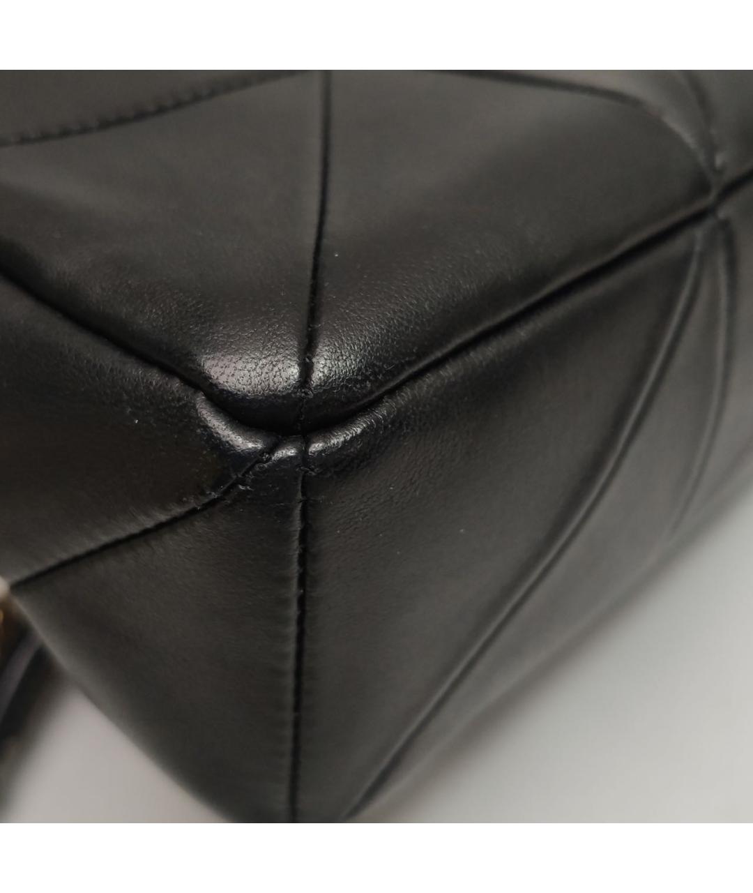 SAINT LAURENT Черная кожаная сумка через плечо, фото 8