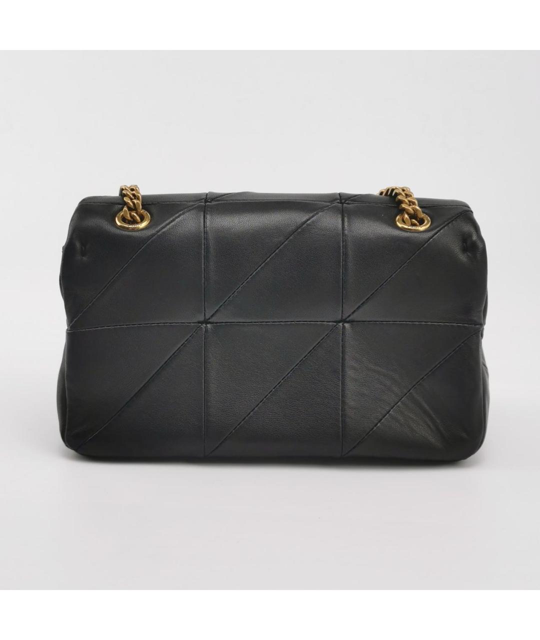 SAINT LAURENT Черная кожаная сумка через плечо, фото 4