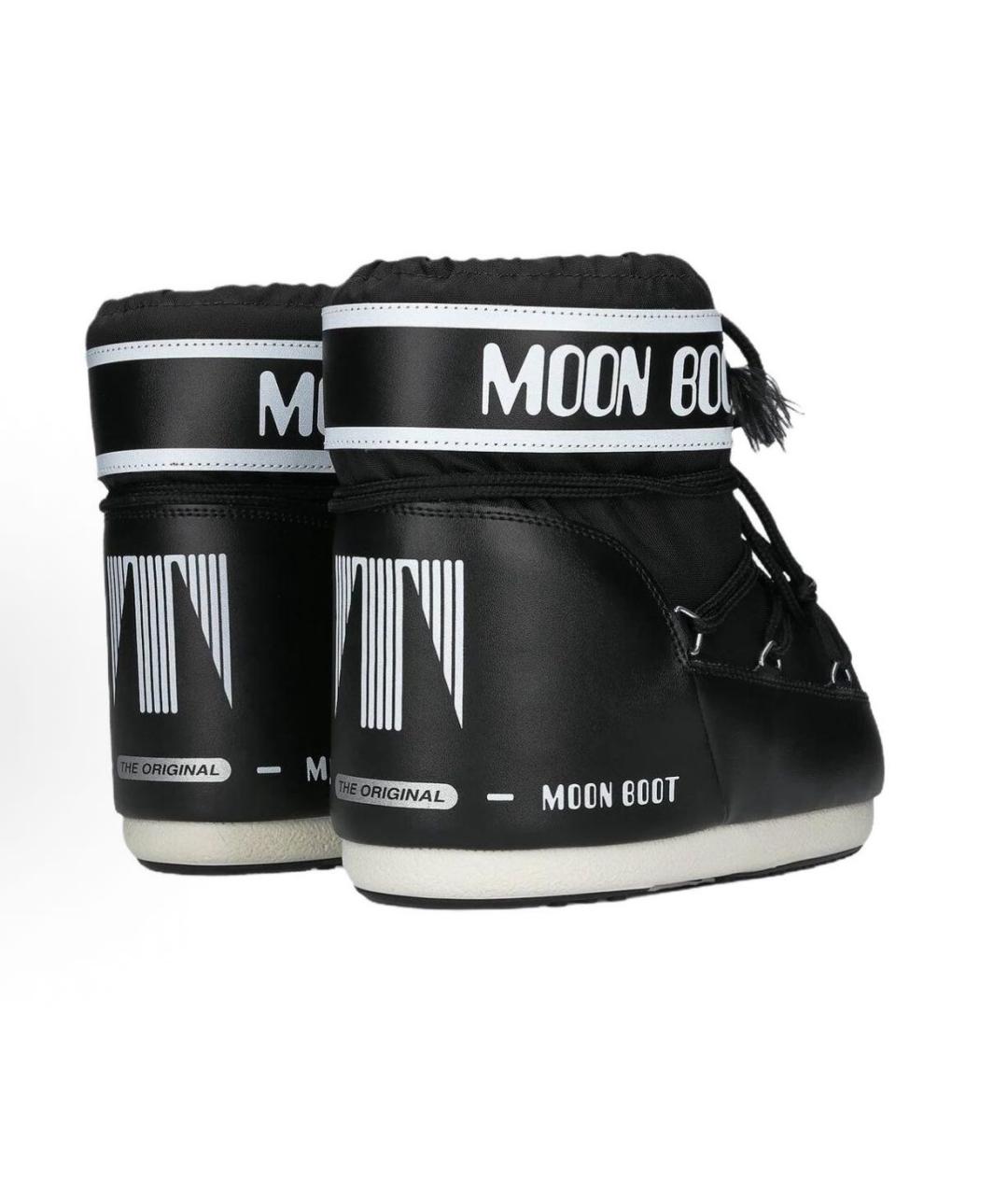 MOON BOOT Черные текстильные ботинки, фото 3