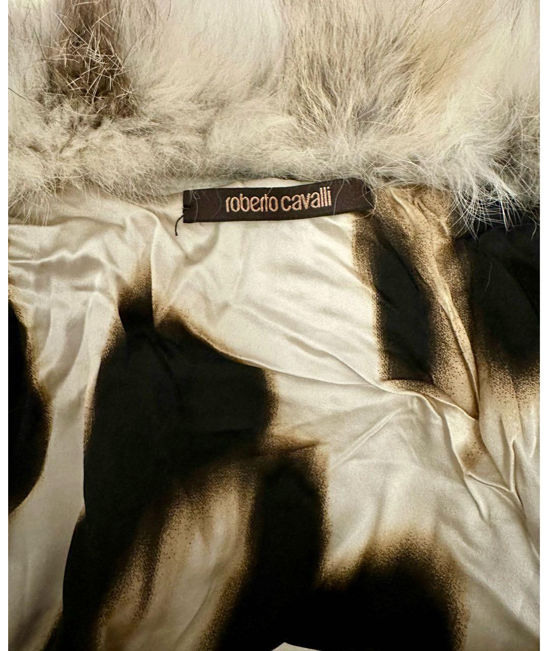 ROBERTO CAVALLI Бежевый шерстяной кардиган, фото 3