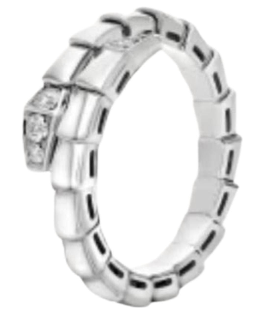 BVLGARI Серебряное кольцо из белого золота, фото 1
