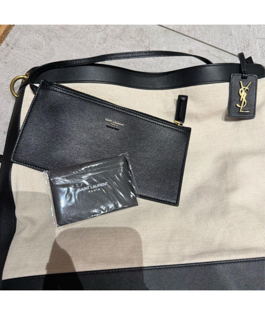SAINT LAURENT Мульти тканевая сумка через плечо, фото 3