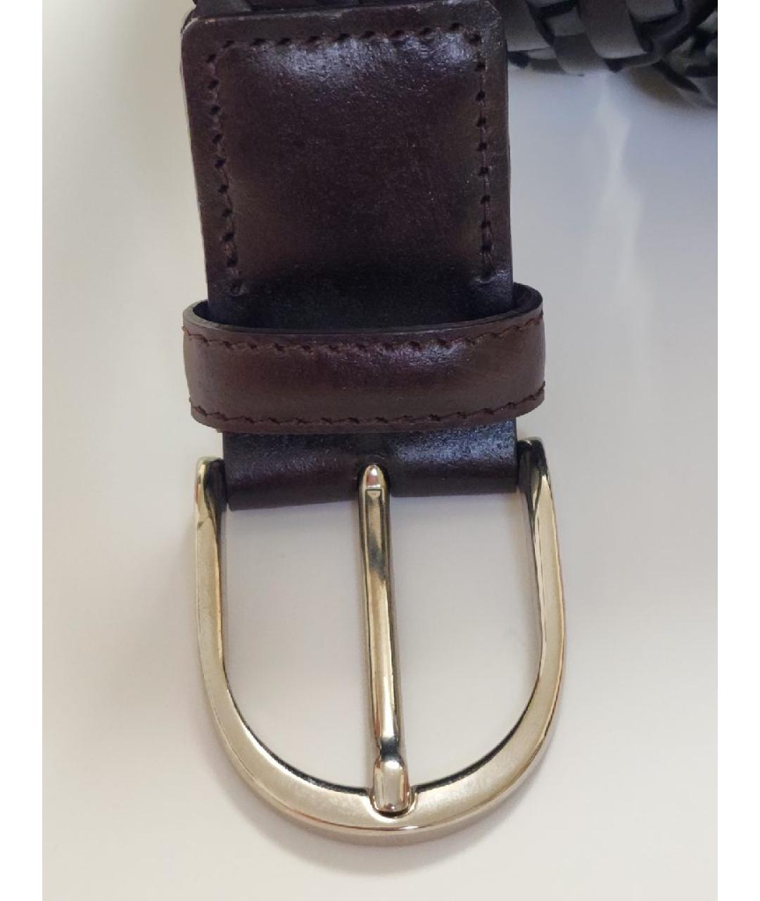 BARRETT Коричневый кожаный ремень, фото 3