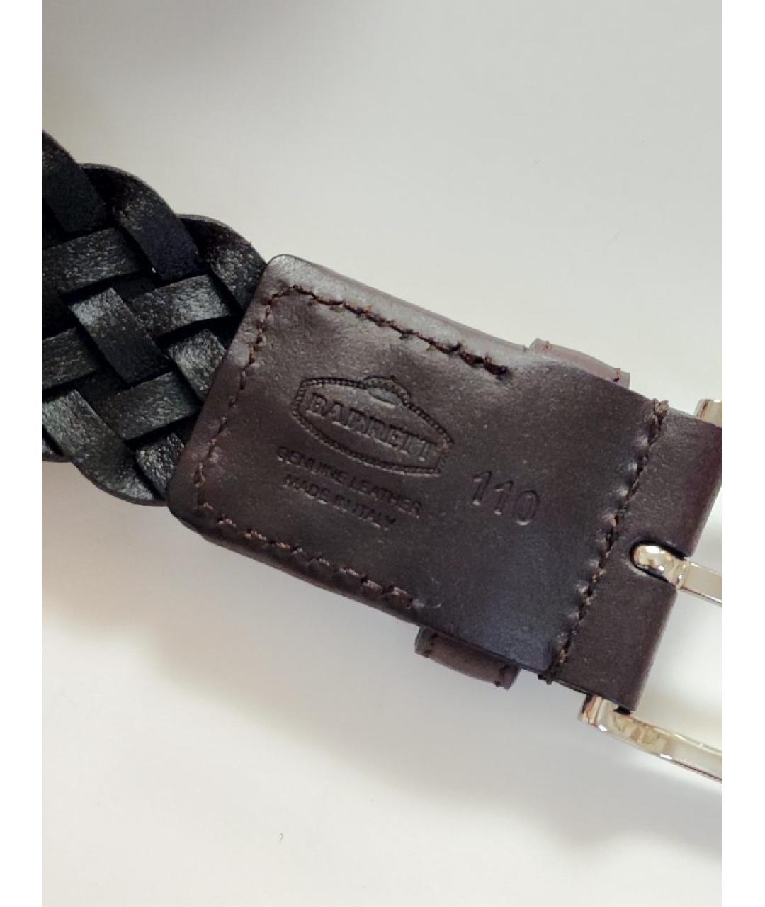 BARRETT Коричневый кожаный ремень, фото 2