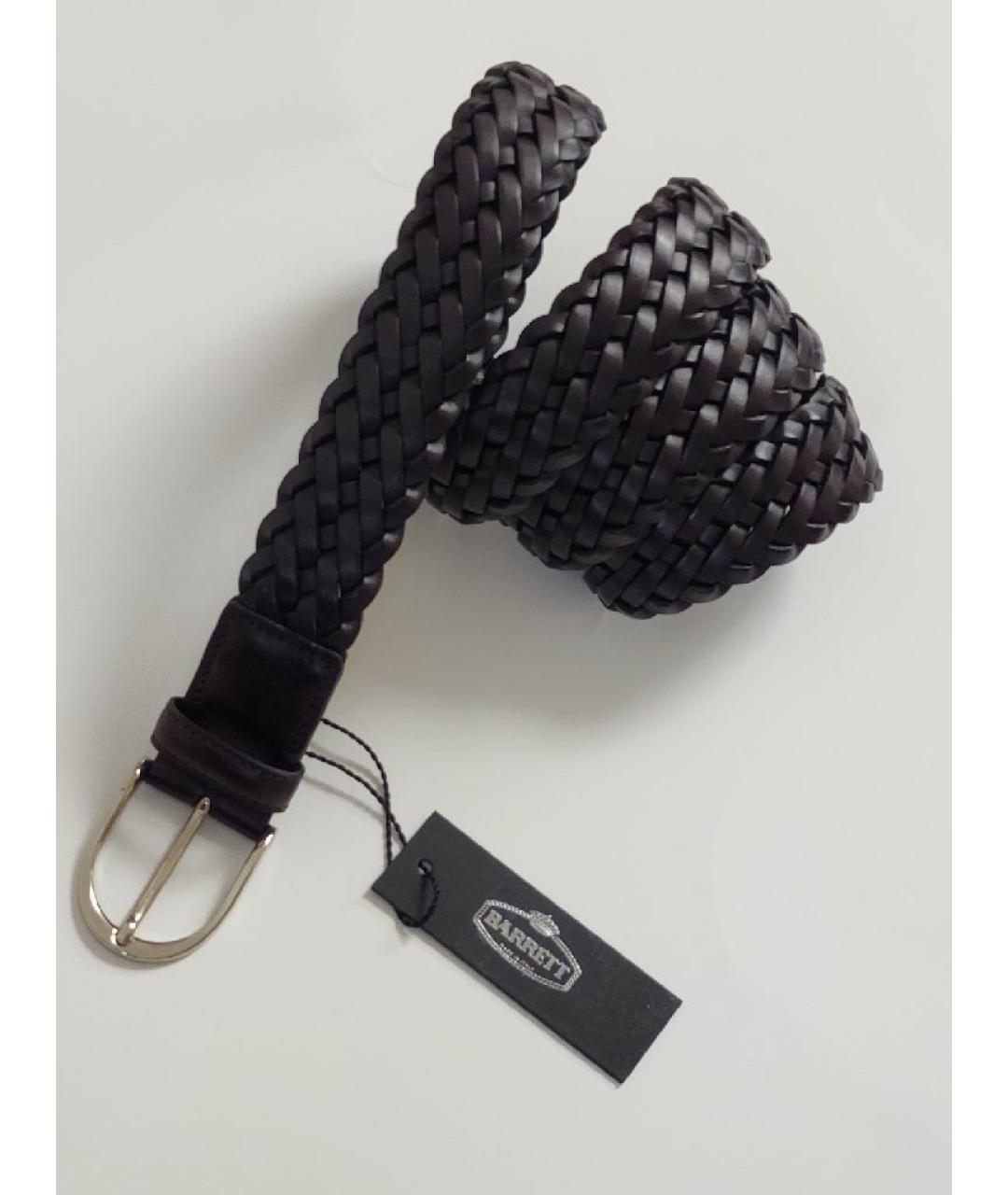 BARRETT Коричневый кожаный ремень, фото 8