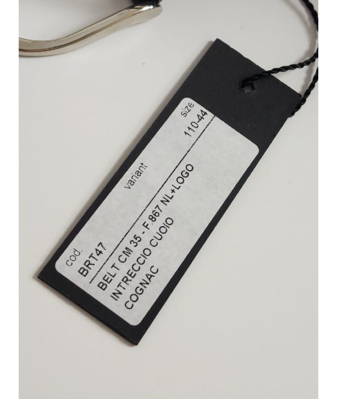 BARRETT Коричневый кожаный ремень, фото 6