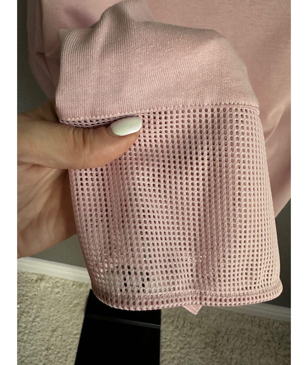 KENZO Розовая хлопковая футболка, фото 5