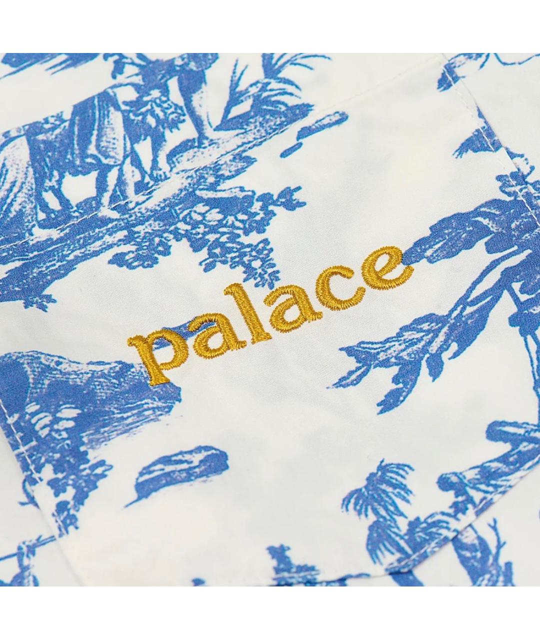 PALACE Голубая хлопковая классическая рубашка, фото 3