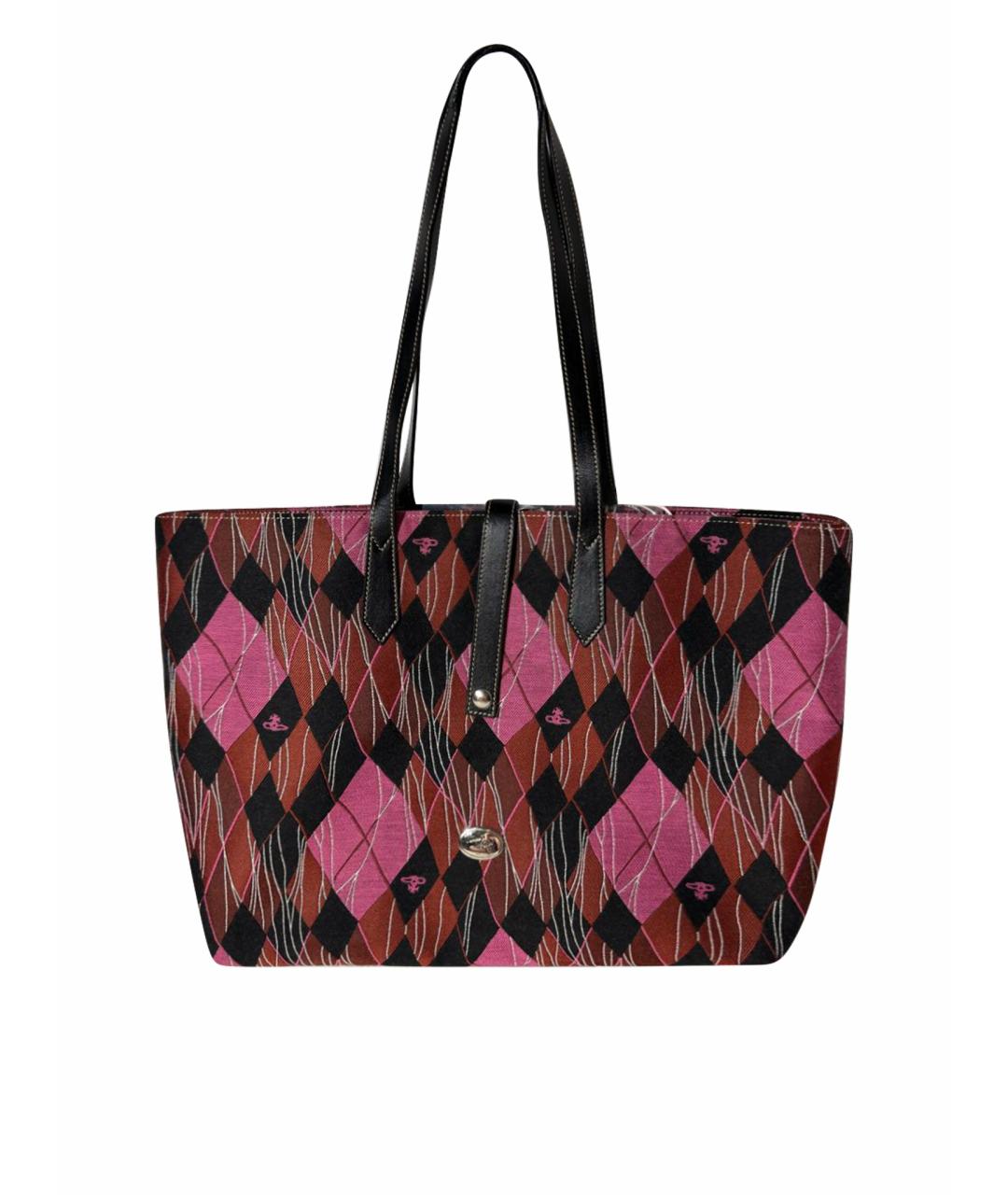 VIVIENNE WESTWOOD Мульти хлопковая сумка тоут, фото 1