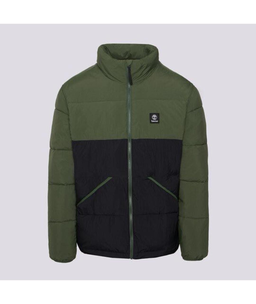 TIMBERLAND Зеленый полиамидовый пуховик, фото 9