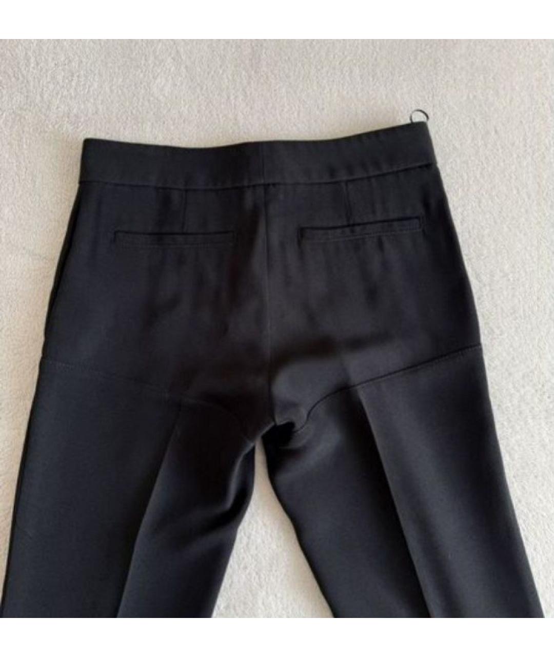 LOUIS VUITTON Черные шерстяные брюки узкие, фото 4