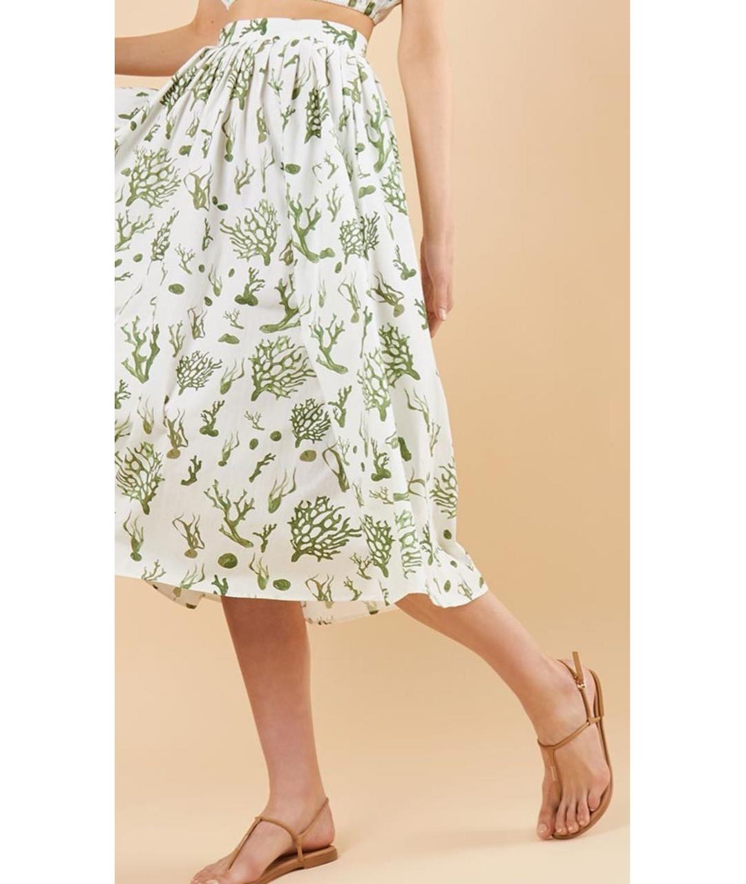 12 STOREEZ Белый хлопковый костюм с юбками, фото 8