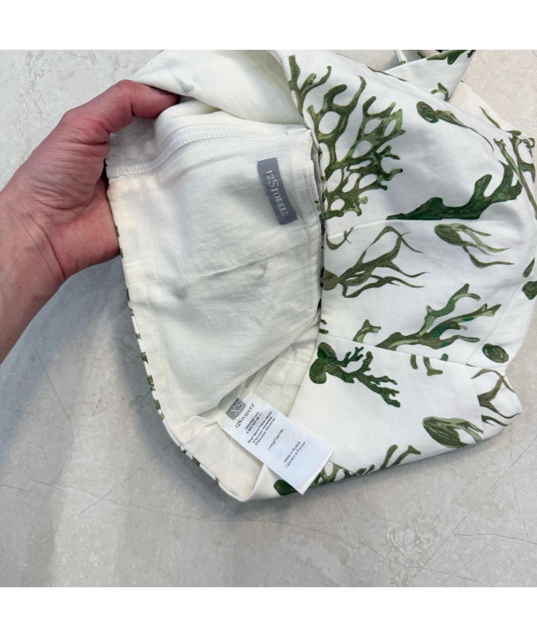 12 STOREEZ Белый хлопковый костюм с юбками, фото 3