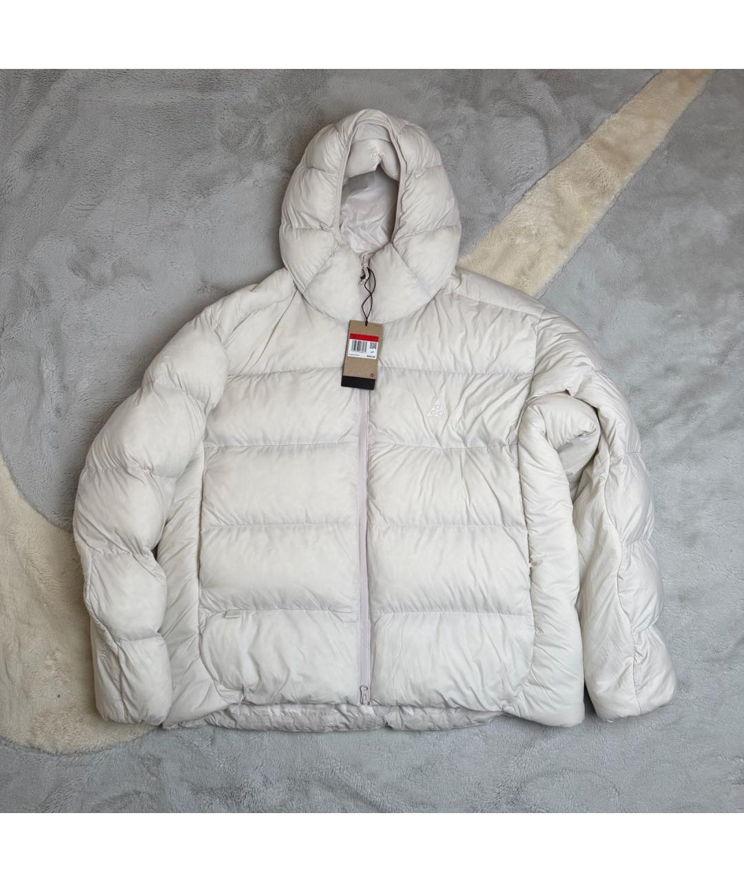 NIKE ACG Бежевый полиамидовый пуховик, фото 2