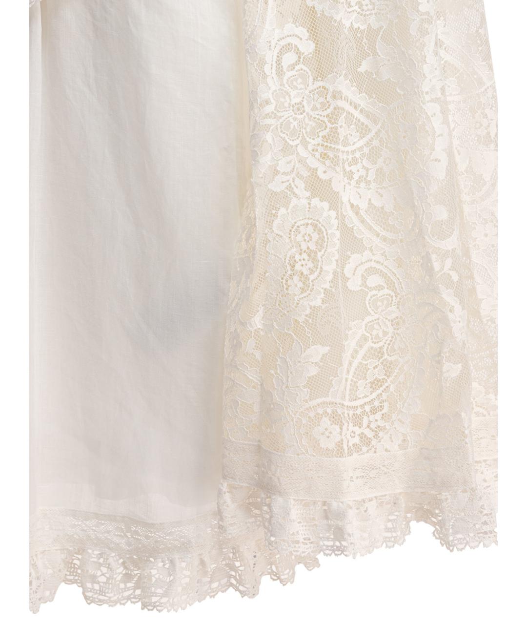 ZIMMERMANN Бежевая рубашка, фото 4