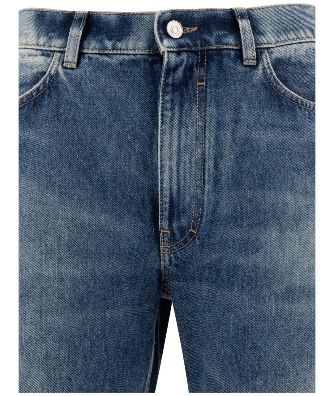 GIVENCHY Голубые прямые джинсы, фото 3