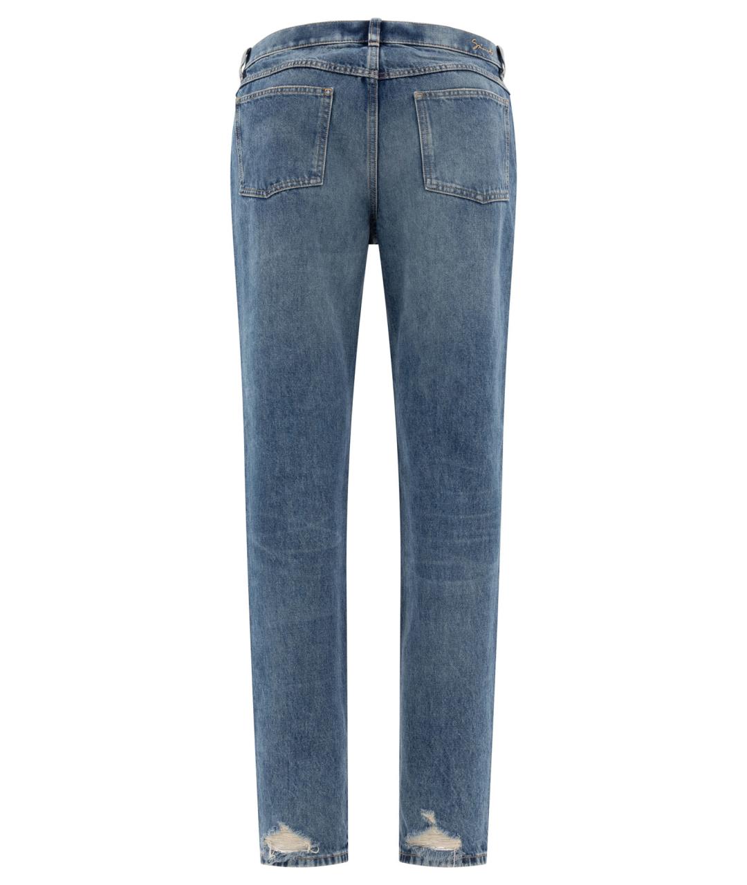 GIVENCHY Голубые прямые джинсы, фото 2