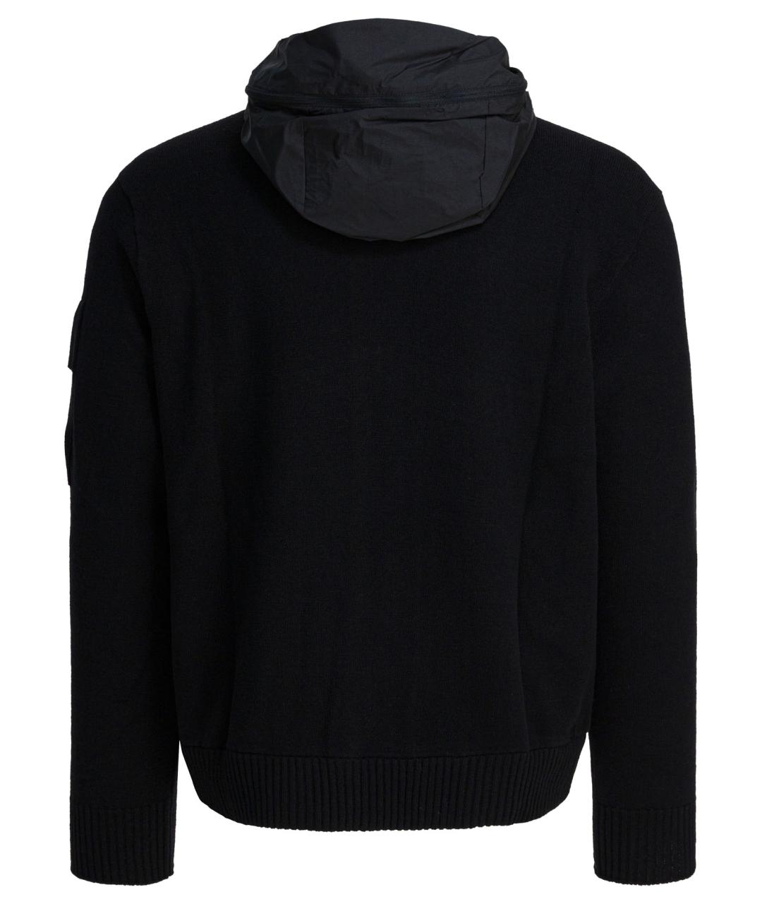 CP COMPANY Черный шерстяной джемпер / свитер, фото 2