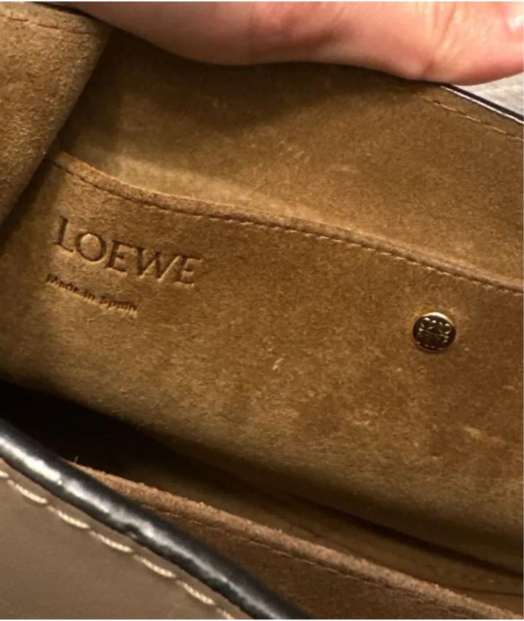 LOEWE Мульти кожаная сумка через плечо, фото 5