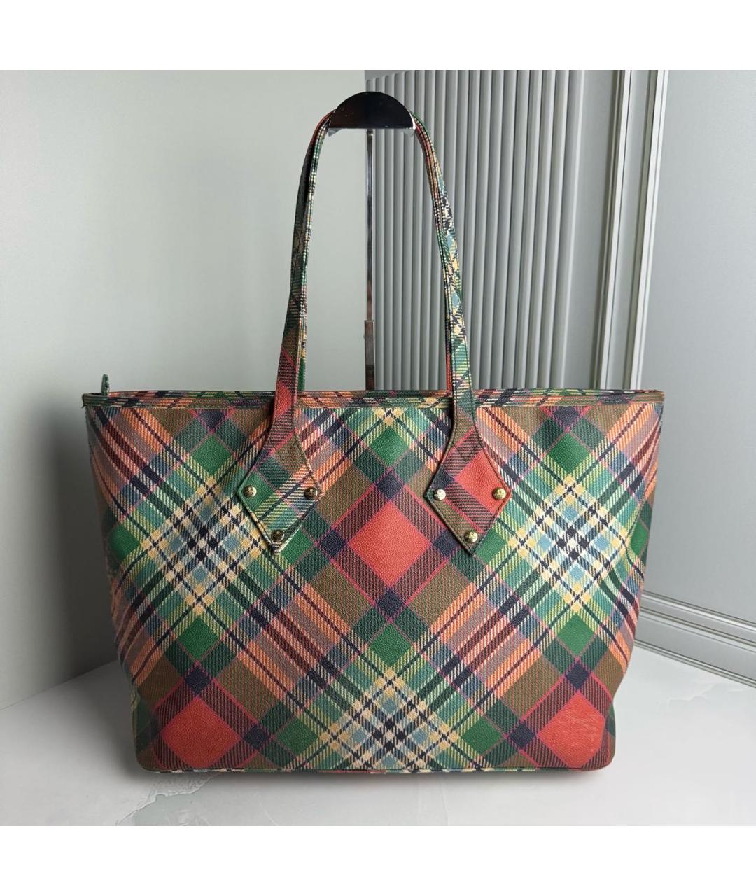 VIVIENNE WESTWOOD Мульти сумка с короткими ручками из искусственной кожи, фото 2