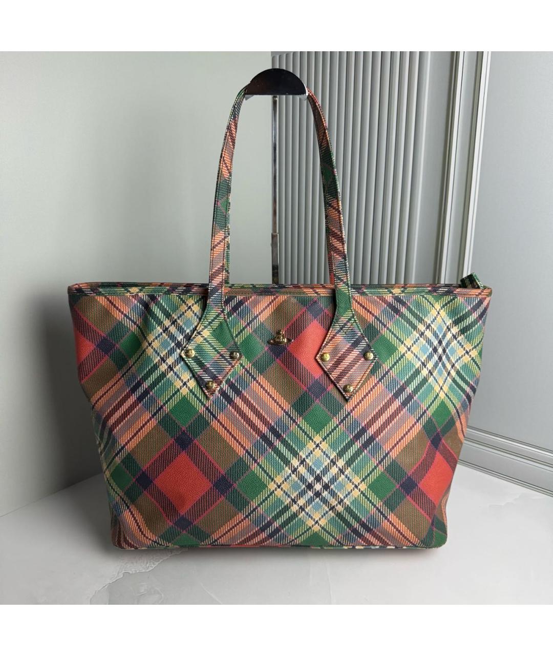 VIVIENNE WESTWOOD Мульти сумка с короткими ручками из искусственной кожи, фото 8