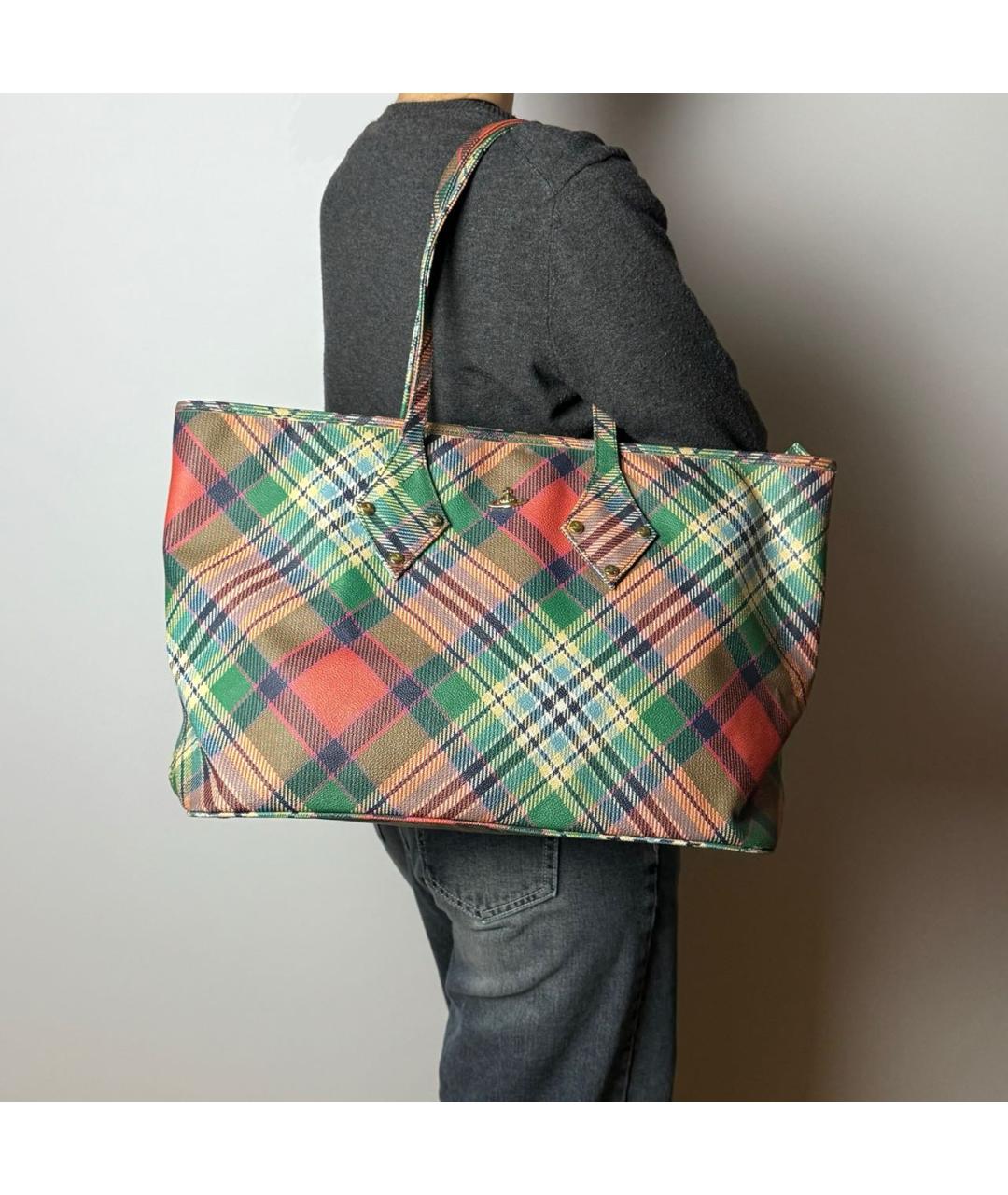 VIVIENNE WESTWOOD Мульти сумка с короткими ручками из искусственной кожи, фото 7