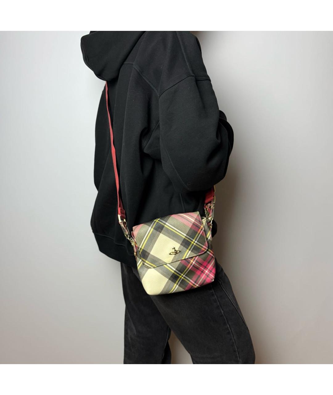 VIVIENNE WESTWOOD Мульти сумка через плечо из искусственной кожи, фото 7