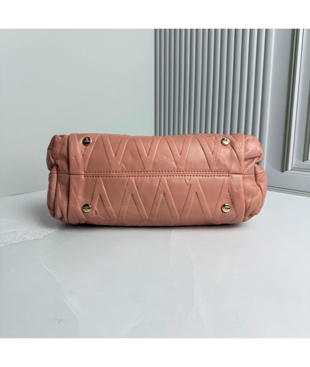 VIVIENNE WESTWOOD Розовая сумка с короткими ручками из искусственной кожи, фото 2
