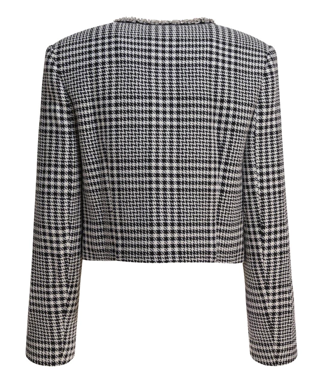 SELF-PORTRAIT Серый шерстяной жакет/пиджак, фото 2