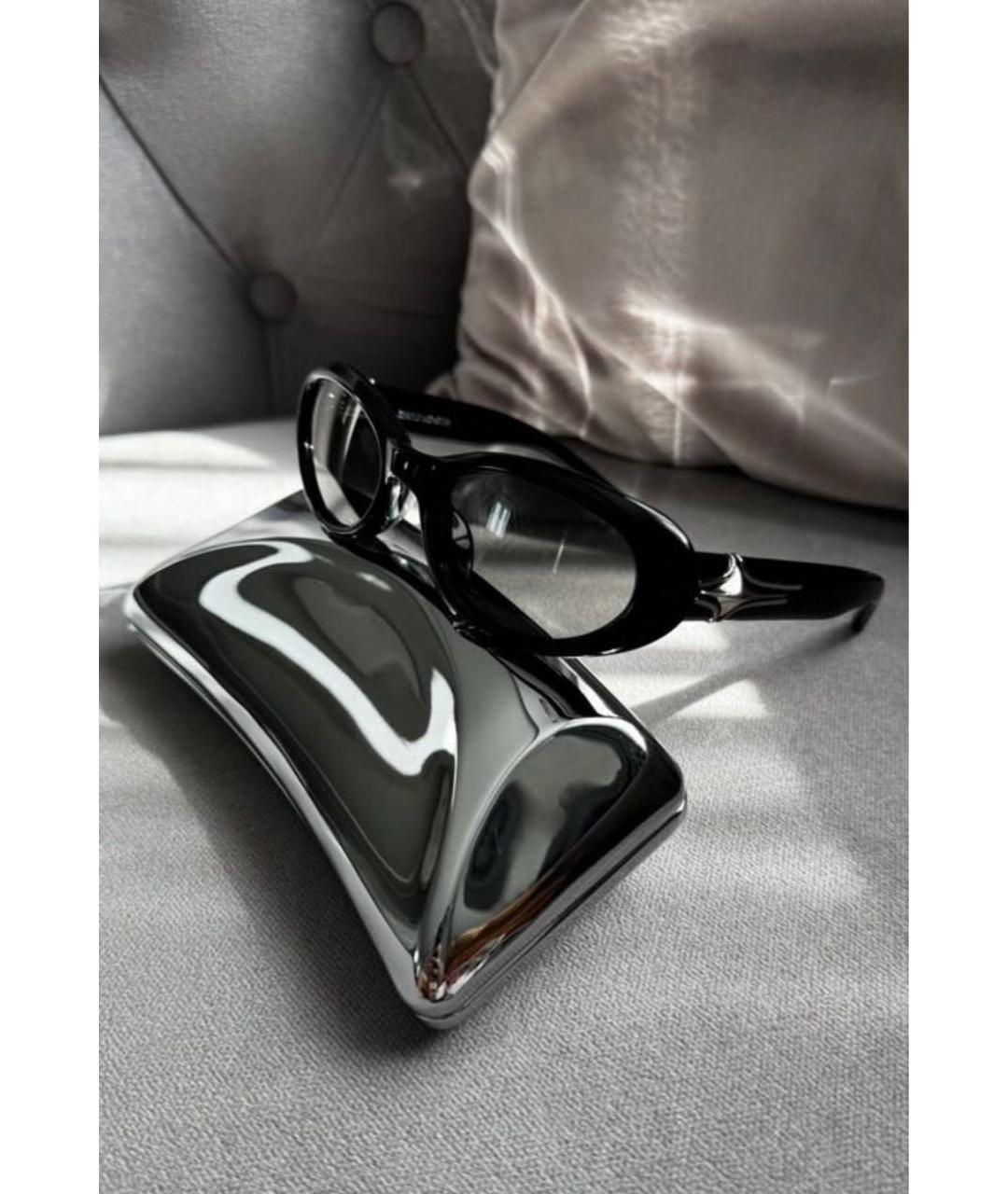 GENTLE MONSTER Черные пластиковые солнцезащитные очки, фото 2