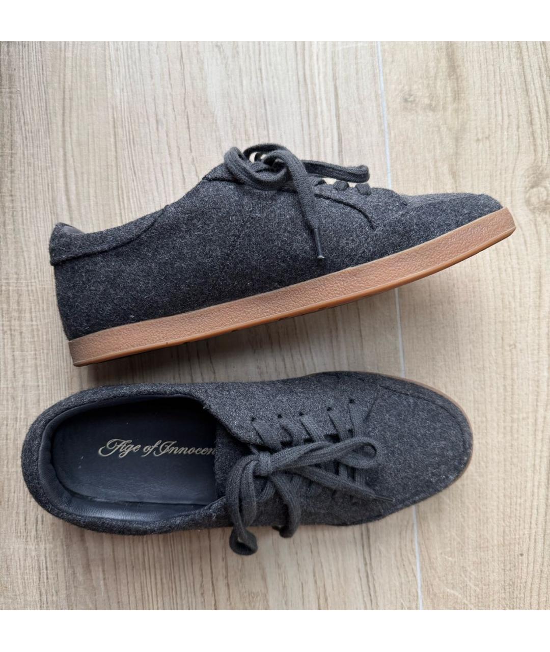 Age Of Innocence Серые текстильные кеды, фото 7