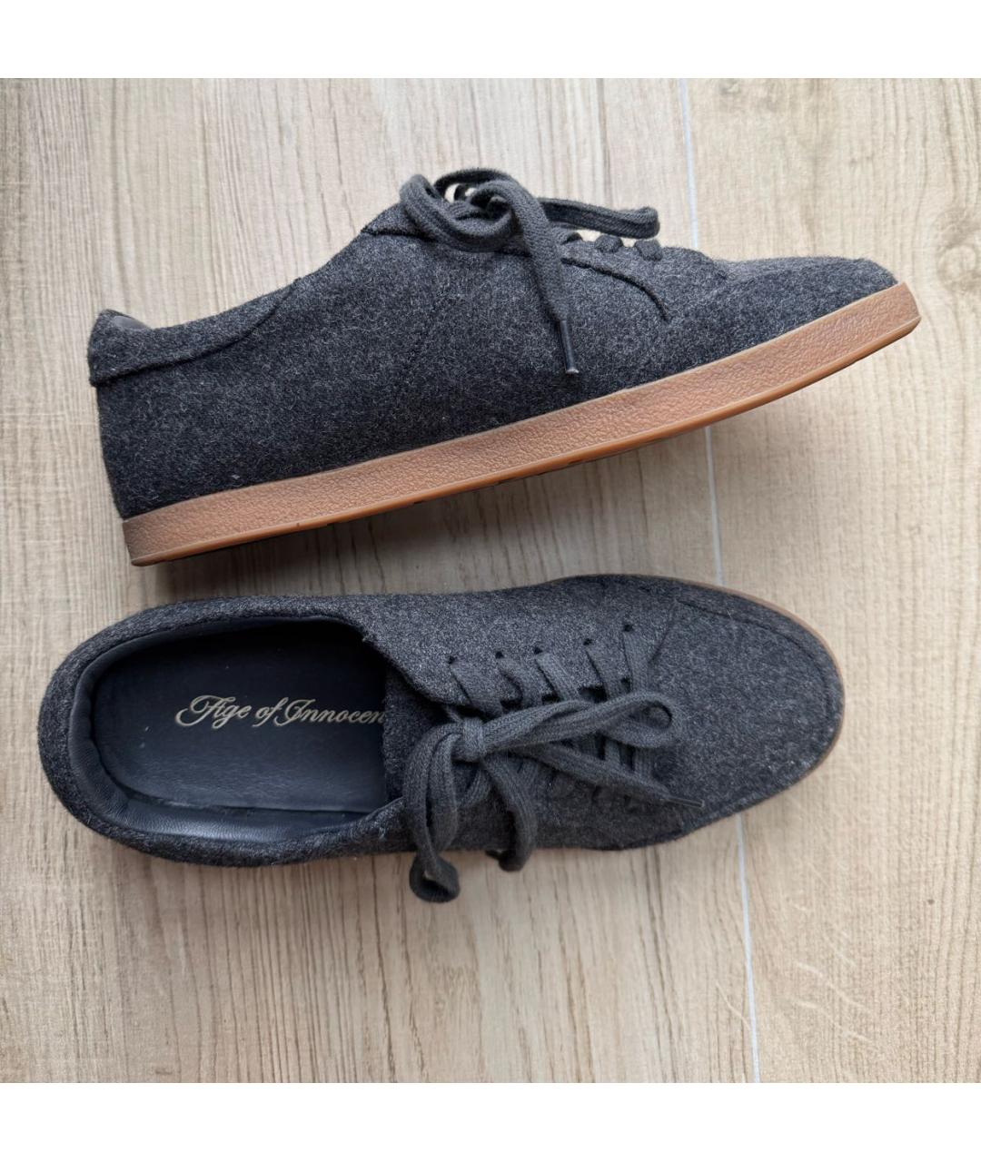 Age Of Innocence Серые текстильные кеды, фото 6