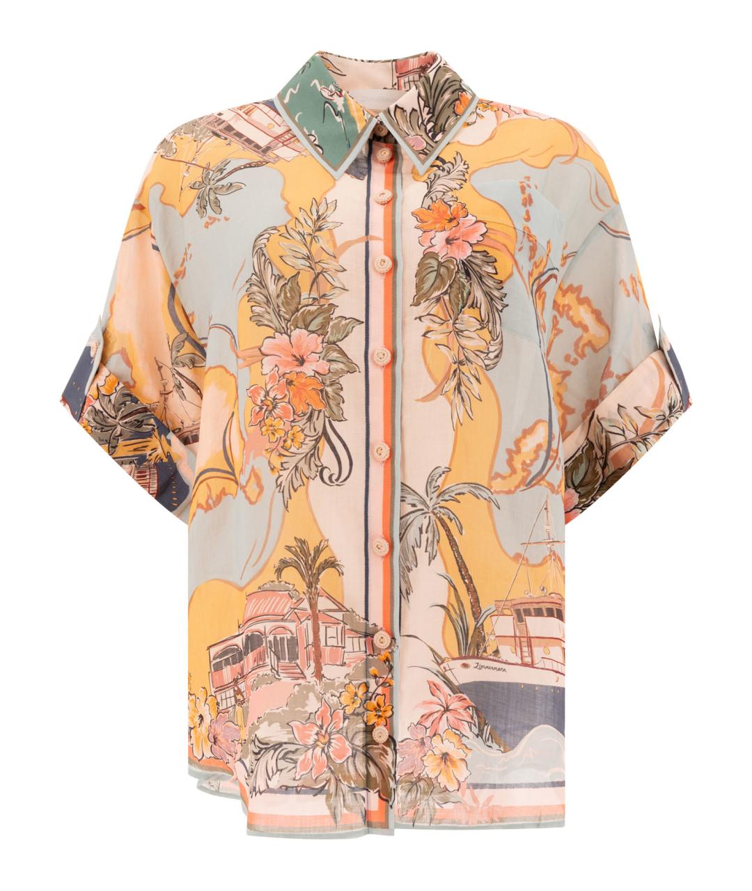 ZIMMERMANN Мульти рубашка, фото 1