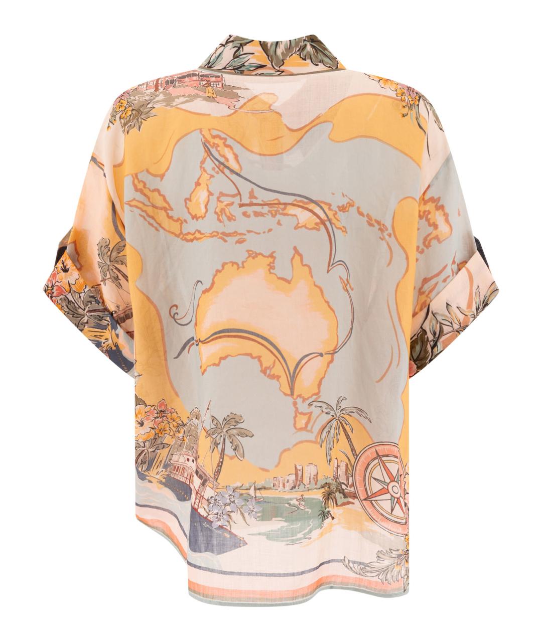 ZIMMERMANN Мульти рубашка, фото 2